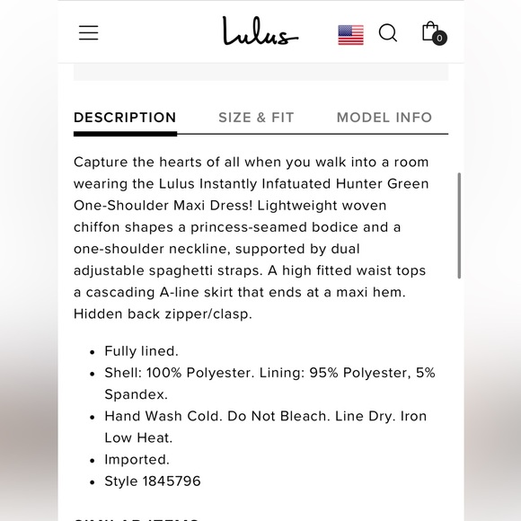 Lulus One Shoulder Maxi Dress NWT - Picture 10 of 11